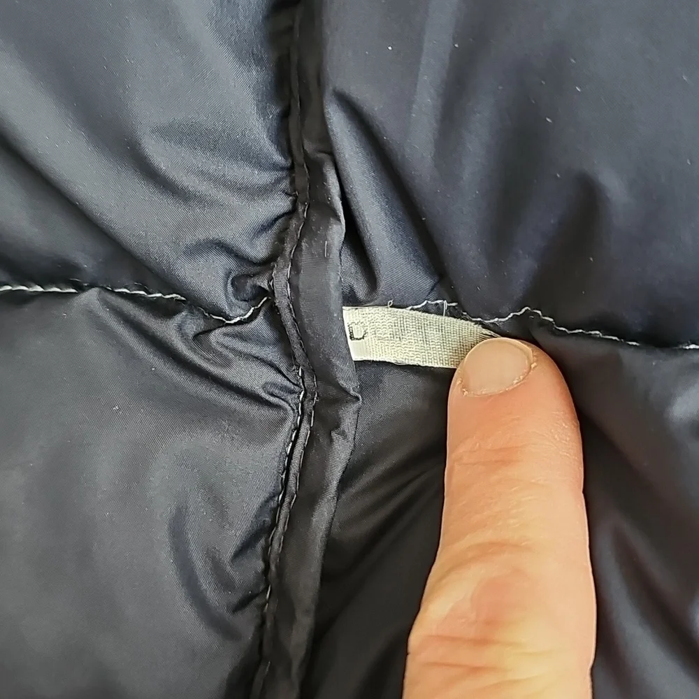 The North Face Men'sPuffer Jacket - Navy and Gray